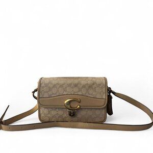 COACH Signature Jacquard Studio Shoulder Bag